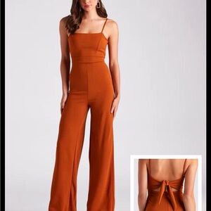 Windsor Terracotta Jumpsuit